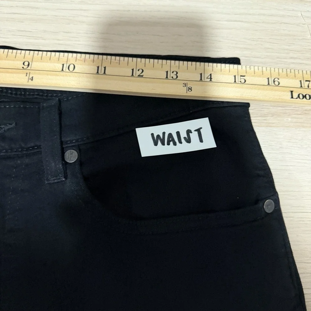 Weston Jon Boucher Tapered Fit Jeans Mens Size 32 Black Designer Classic